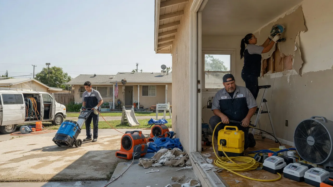 Water Damage Restoration in Carmichael, CA near me